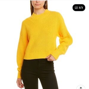 525 yellow sweater NWT